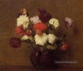 Fleurs Poppies peintre de fleurs Henri Fantin Latour